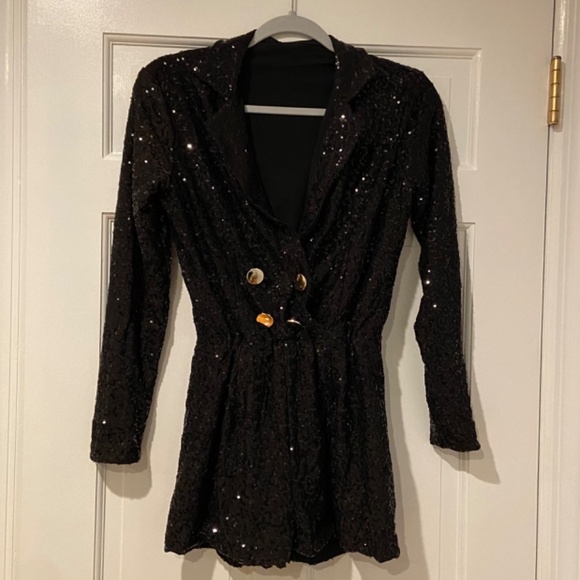 Curtain Call Costumes "Every Little Step" Short Jumpsuit – Child XL - Picture 4 of 12